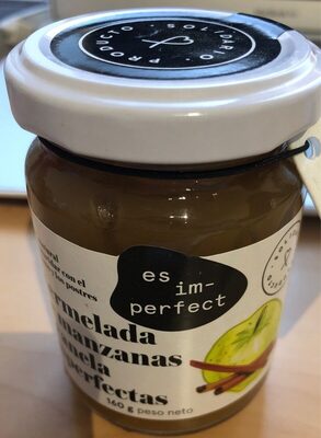 Mermelada de manzanas y canela imperfectas front packaging