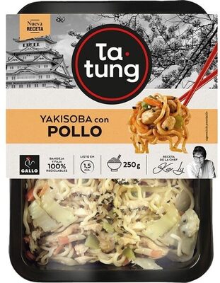 Yakisoba con pollo
