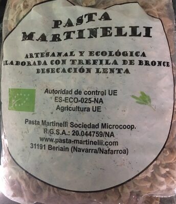 Pasta front packaging