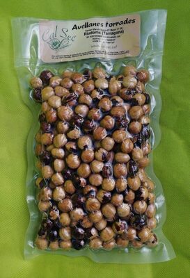 Avellanas tostadas front packaging