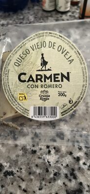 Queso Viejo de Oveja con Romero