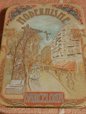 Modernisme Barcelona front packaging