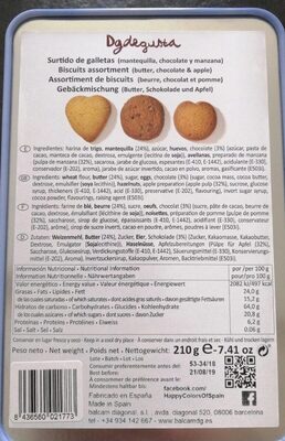 Assortiment de biscuits