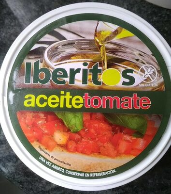 Aceite tomate front packaging