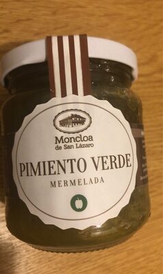 Mermelada de pimiento verde
