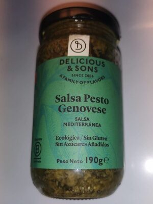 Salsa Pesto Genovese front packaging