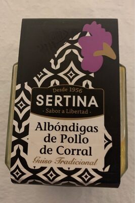 Albondigas de pollo de corral