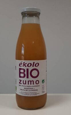 Zumo de Manzana y Fruta de la Pasión BIO