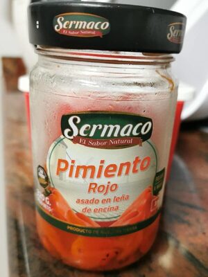 Pimiento rojo asado en leña de encina front packaging