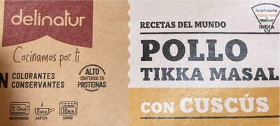 Pollo tikka masala con cuscus