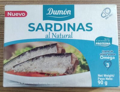 Sardinas al natural