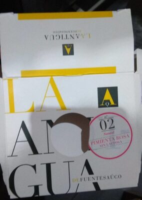 Queso de oveja pimienta rosa sin lactosa front packaging