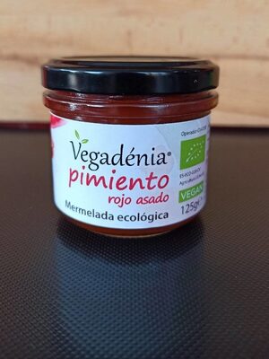 Mermelada ecológica de pimiento rojo asado