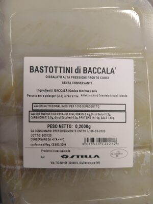 Bastottini di baccalà