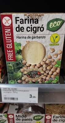 Hort del silenci farina de cigrone sense gluten