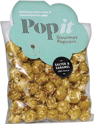 Salted & caramel pop corn