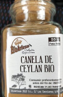 Canela de Ceylan bio