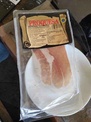 Serrano Schinken mit Zwischenlage front packaging