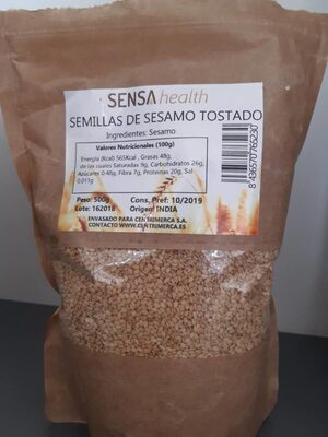 Semillas de sesamo tostado
