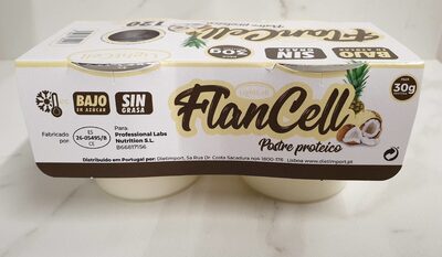 FlanCell piña coco