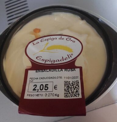 Ensaladilla rusa la espiga de oro