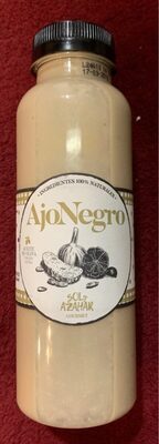 Ajo negro front packaging