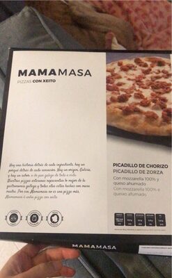 Pizza picadillo de chorizo