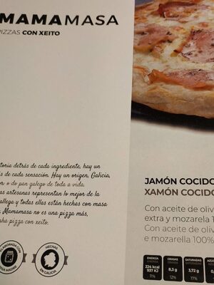 Pizza front packaging