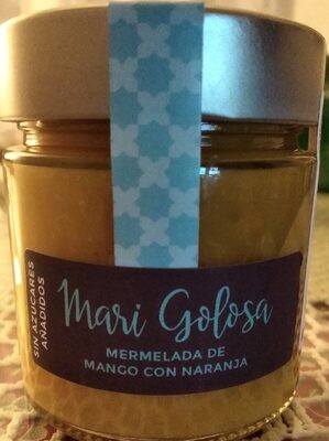 Mermelada de mango con naranja
