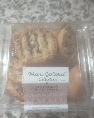 Pan tostado con ajo y perejil