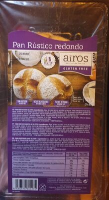 Pan rústico redondo