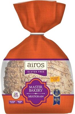 Master Bakery Multigrain pan redondo en rebanadas sin gluten