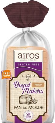 Bread Makers pan de molde sin gluten