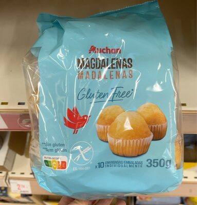 Magdalenas gluten free