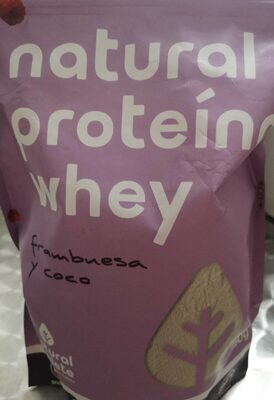 Natural Proteina Whey front packaging