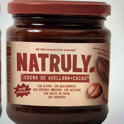 NATRULY Crema de avellana   cacao