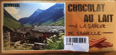 Chocolat au lait à la cannelle