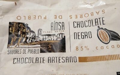 Chocolate negro 85%