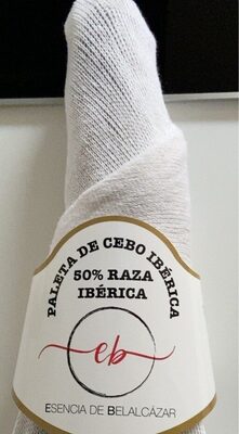 Paleta de Cebo iberica