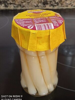 Espárragos cortos blancos extra