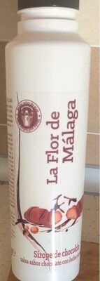 Sirope de chocolate con leche y avellanas front packaging