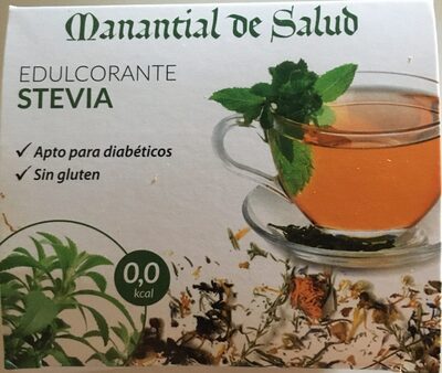Edulcorante stevia front packaging