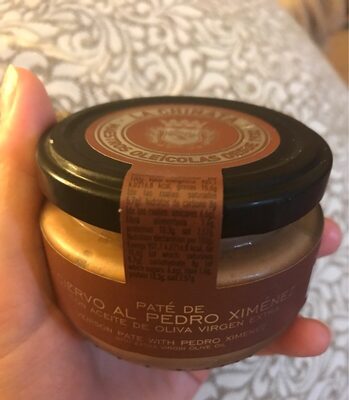 Paté de ciervo al Pedro Ximénez