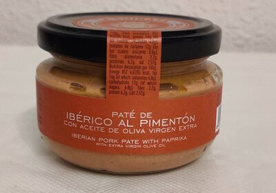 Paté de ibérico al pimentón