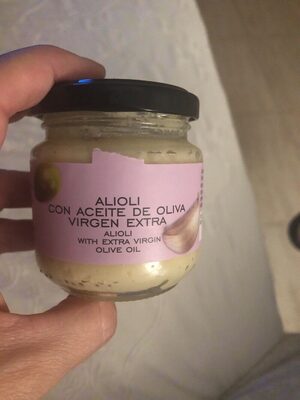 Alioli aceite de oliva virgen extra front packaging