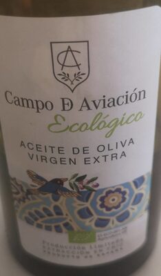 Aceite de oliva virgen extra front packaging