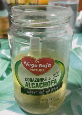 Corazones de alcachofa front packaging