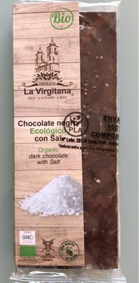 Chocolate negro Ecológico con sal