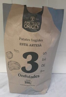 Patates fregides ondulades