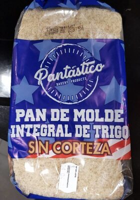 Pan de Molde integral front packaging